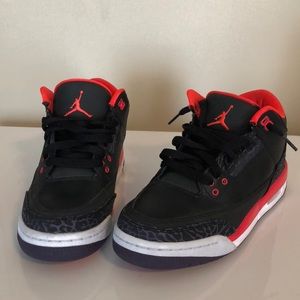 Retro 3 air Jordan crimson